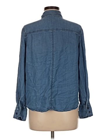 Chico's Long Sleeve Button-Down Shirt (view 2)