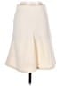 Brunello Cucinelli Solid Ivory Wool Skirt Size 6 - photo 1