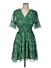 Max Studio Paisley Green Cocktail Dress Size L - photo 1