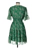 Max Studio Paisley Green Cocktail Dress Size L - photo 2