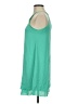 Tyche Solid Teal Casual Dress Size S - photo 5