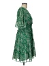 Max Studio Paisley Green Cocktail Dress Size L - photo 4