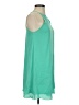 Tyche Solid Teal Casual Dress Size S - photo 4