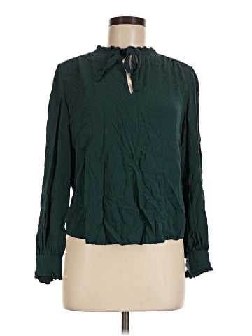 Ann Taylor Factory Long Sleeve Blouse (view 1)
