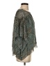 Calypso St. Barth Teal 3/4 Sleeve Blouse Size XS - photo 4