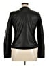 Karl Lagerfeld Paris 100% Polyurethane Black Jacket Size 14 - photo 2