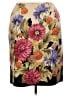 Talbots Floral Tan Silk Skirt Size 18 - photo 2