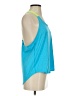 Nike 100% Polyester Blue Active Tank Size S - photo 4