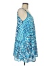 Nordstrom Aztec Or Tribal Print Blue Casual Dress Size M (estimated) - photo 4