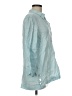 St. Tropez West Teal 3/4 Sleeve Blouse Size M - photo 4