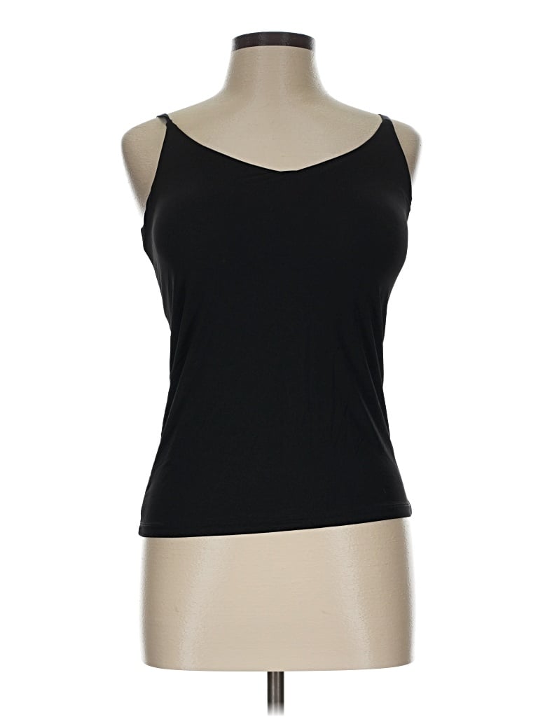 Pre-owned Assorted Brands Tank Top Black Strapless Neckline Tops