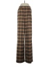 Versona Plaid Brown Casual Pants Size 4 - photo 1