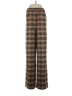 Versona Plaid Brown Casual Pants Size 4 - photo 2