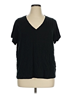 Madewell Plus Whisper Cotton V-Neck Tee (view 1)