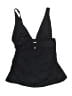 MICHAEL Michael Kors Solid Black Swimsuit Top Size M - photo 1