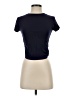 Darong Blue Short Sleeve Turtleneck Size S - photo 1