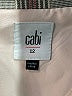 CAbi Plaid Gray Blazer Size 12 - photo 6