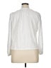 Boden 100% Cotton White Long Sleeve Blouse Size 16 - photo 2