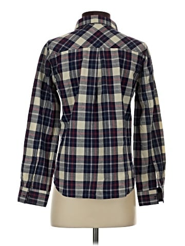 Skies Are Blue Long Sleeve Button-Down Shirt (view 2)