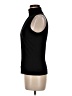 Akris Punto 100% Polyester Black Short Sleeve Turtleneck Size 8 - photo 5