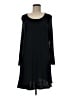 Mud Pie Solid Black Casual Dress Size M - photo 1