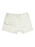 David N 100% Cotton Solid Ivory Khaki Shorts Size 16 - photo 2