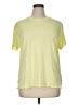Athleta Solid Yellow Short Sleeve T-Shirt Size XL - photo 1