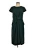 Ann Taylor 100% Polyester Solid Green Casual Dress Size 4 - photo 1