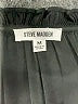 Steve Madden Solid Black Casual Dress Size M - photo 7