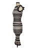 Milly Stripes Gray Casual Dress Size P (petite) - photo 5