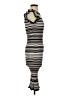 Milly Stripes Gray Casual Dress Size P (petite) - photo 4