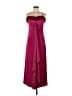 Only 100% Polyester Pink Burgundy Cocktail Dress Size 8 - photo 1
