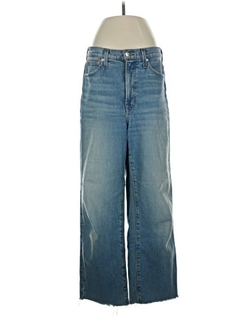 Madewell The Perfect Vintage Wide-Leg Crop Jean in Catlin Wash (view 1)