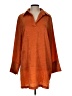 WAYF Orange 3/4 Sleeve Blouse Size L - photo 1