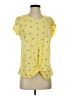 IZOD Yellow Short Sleeve T-Shirt Size S - photo 1