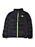 The North Face 100% Polyester Black Snow Jacket Size M (youth) - photo 1