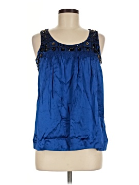 Kensie Sleeveless Silk Top (view 1)