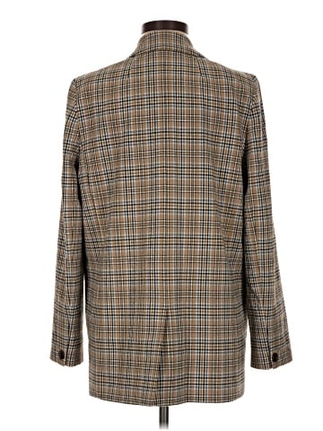 Madewell Caldwell Double-Breasted Blazer in Prejean Plaid (view 2)