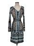 Hale Bob Print Blue Casual Dress Size S - photo 1
