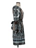 Hale Bob Print Blue Casual Dress Size S - photo 4