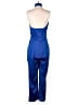 Express Solid Blue Jumpsuit Size 8 - photo 2