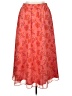 Ann Taylor LOFT 100% Polyester Paisley Red Casual Skirt Size XL - photo 2