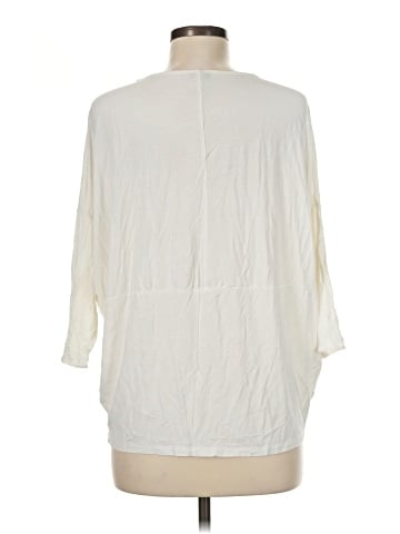 Zara W&B Collection 3/4 Sleeve T-Shirt (view 2)