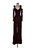 Alexis Burgundy Jumpsuit Size S - photo 1