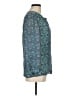 Joie 100% Silk Teal Blouse Size M - photo 4