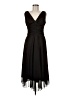 D.J. Summers 100% Polyester Black Cocktail Dress Size 8 - photo 1