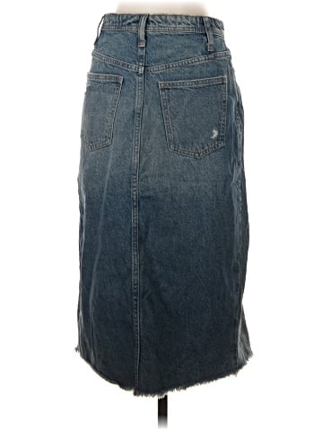 We the Free Denim Skirt (view 2)