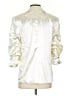 Cinq à Sept 100% Polyester Metallic Ivory Blazer Size 4 - photo 2