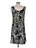 Tadashi Paisley Black Casual Dress Size M - photo 2