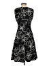 DKNY Graphic Black Cocktail Dress Size 2 - photo 2